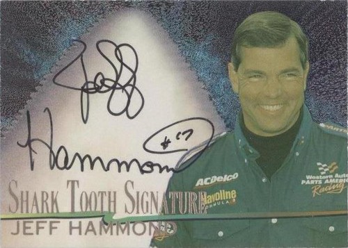 1997 Wheels Race Sharks - Jeff Hammond #ST18