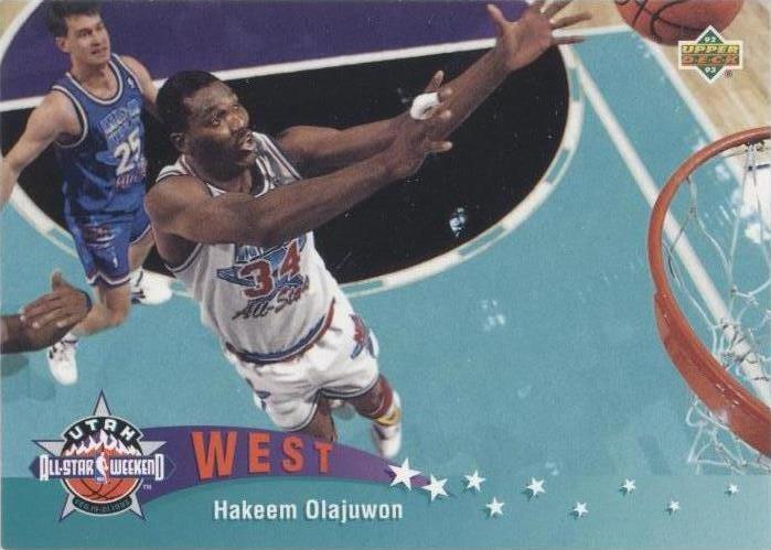 Cubierta superior 1992-93 - Hakeem Olajuwon #444