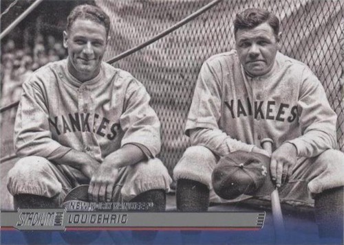 2014 Topps Stadium Club - Babe Ruth Lou Gehrig #27