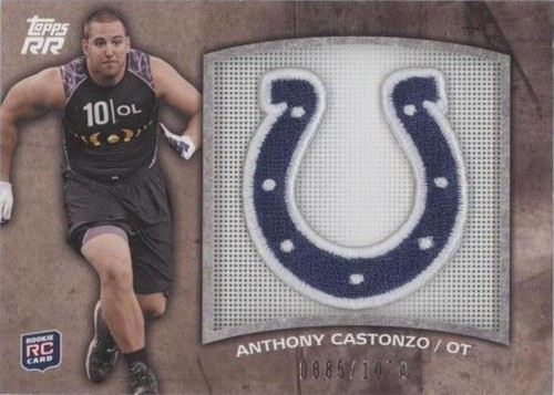 2011 Topps Rising Rookies Anthony Castonzo #RTP-ACA