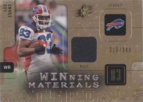 2009 SPx Lee Evans #W-LE