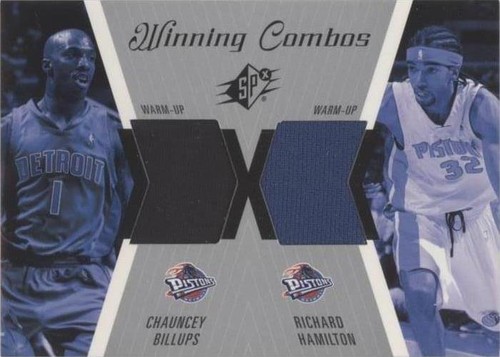 2003-04 SPx - Chauncey Billups/Richard Hamilton #WC37