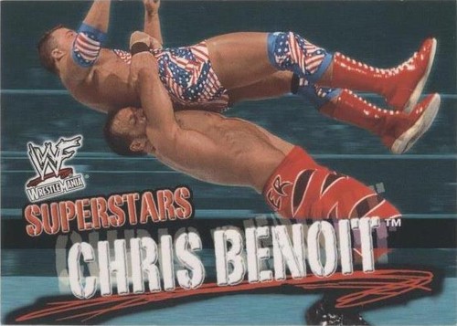 2001 Fleer WWF Wrestlemania - Chris Benoit #6