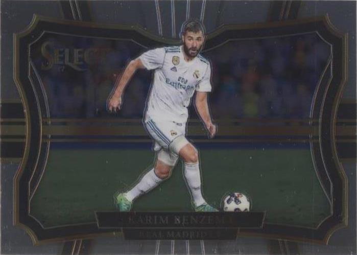 Panini Select Karim Benzema #244 2017-18