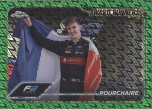 2024 Topps Chrome Formula 1 Logofractor Edition - Theo Pourchaire #185