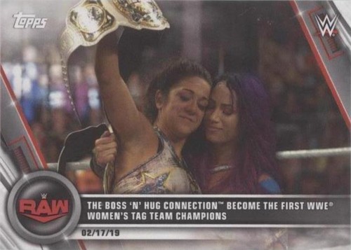 2020 Topps WWE Women's Division - Bayley Sasha Banks #11