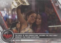 2020 Topps WWE Women's Division - Bayley Sasha Banks #11
