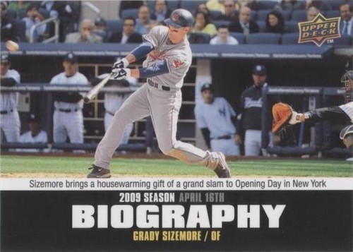 2010 Upper Deck - Grady Sizemore #SB-14