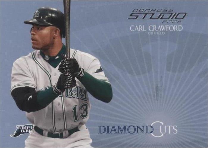 Donruss Studio 2005 - Carl Crawford #DC-20