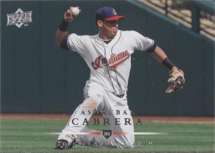 Cubierta superior 2008 - Asdrúbal Cabrera #478