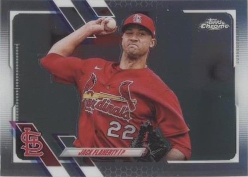 2021 Topps Chrome - Jack Flaherty #70