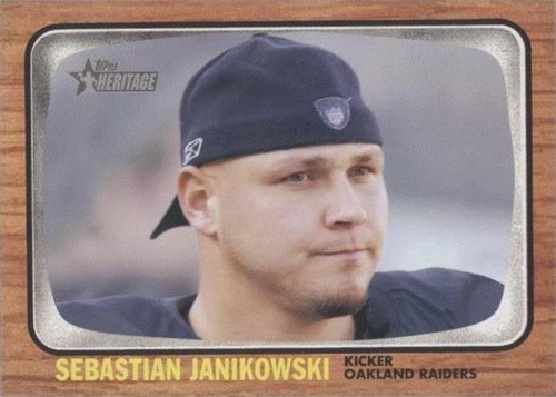 2005 Topps Heritage Sebastian Janikowski #125