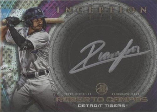 2022 Bowman Inception - Roberto Campos #ISS-RC