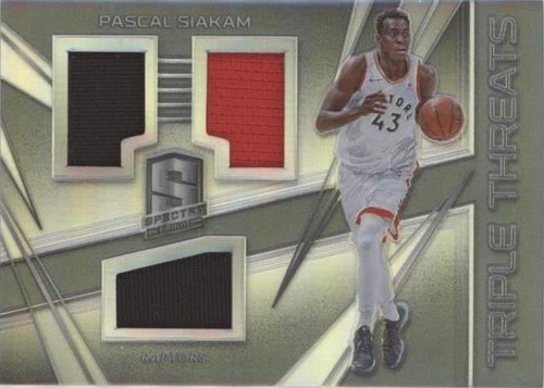 2017-18 Panini Spectra - Pascal Siakam #TT-22