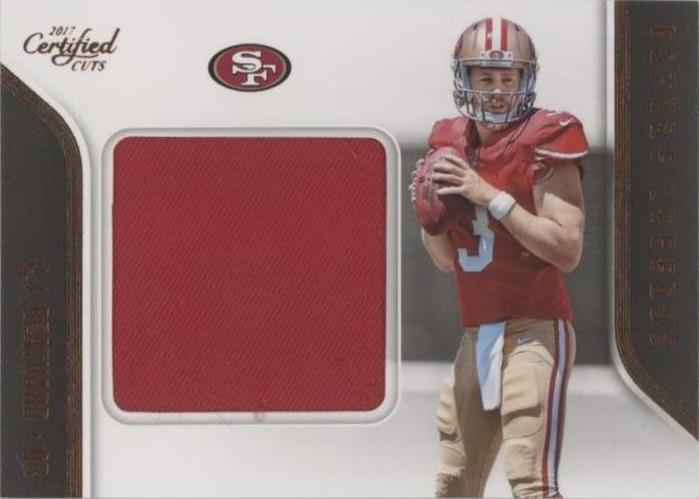 2017 Panini Certified Cuts C.J. Beathard #32
