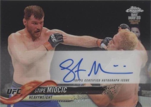 2018 Topps Chrome UFC - Stipe Miocic #FA-SM