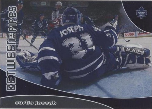 2001-02 In the Game Be A Player Between the Pipes - Curtis Joseph #97