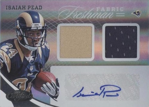 2012 Panini Certified Isaiah Pead #334