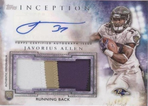 2015 Topps Inception Javorius Allen #AJP-JAL