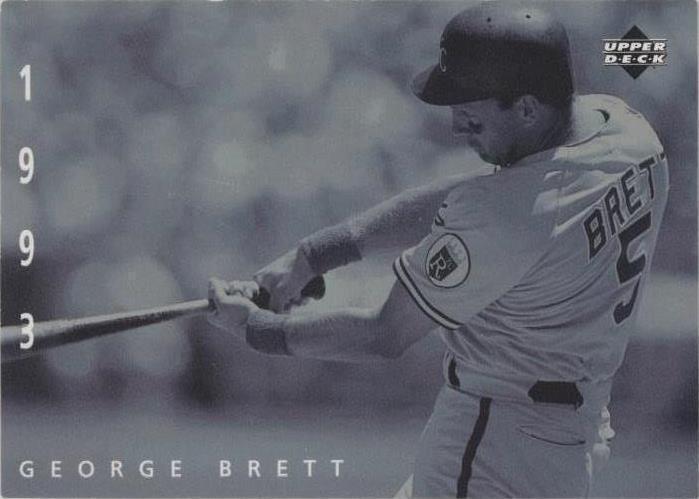 Ken Burns Baseball 1994 Upper Deck: The American Epic - George Brett #80