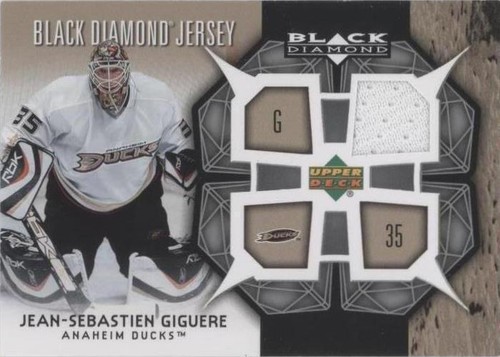 2007-08 Upper Deck Black Diamond - Jean-Sebastien Giguere #BDJ-JG