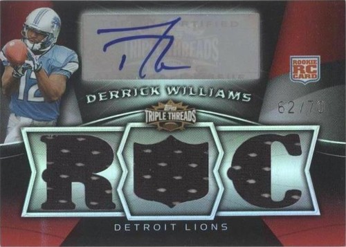 2009 Topps Triple Threads Derrick Williams #109