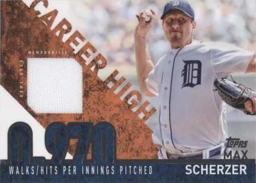 2015 Topps - Max Scherzer #CHR-MS