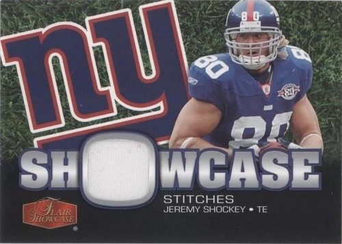 2006 Flair Showcase Jeremy Shockey #SHS-JS