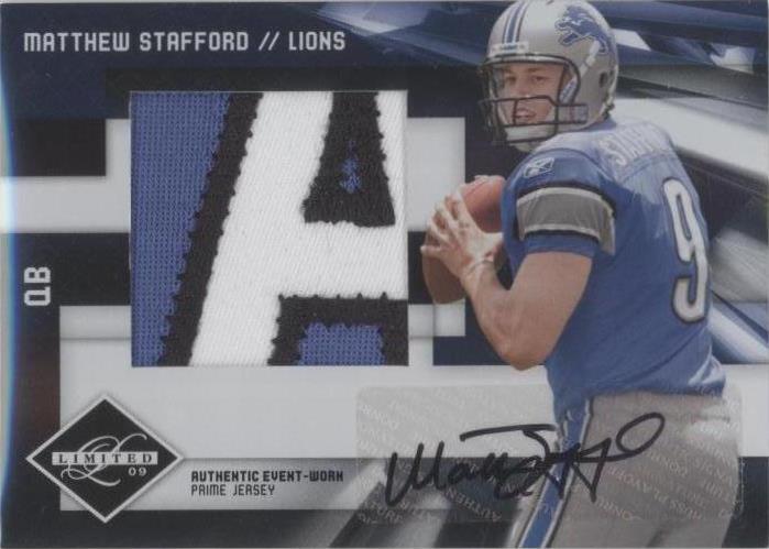 Donruss Limited Matthew Stafford #10 2009