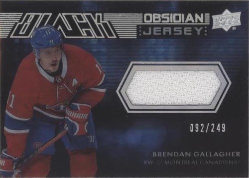 2021-22 SPx - Brendan Gallagher #OJ-BG