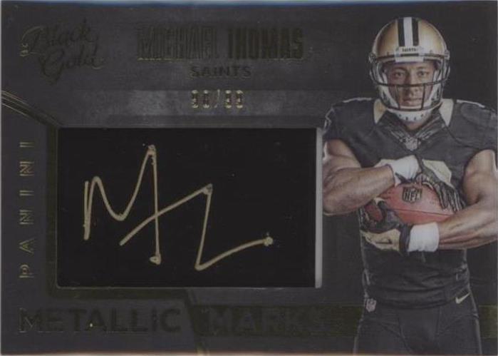 Panini Black Gold Michael Thomas 2016 #MM33