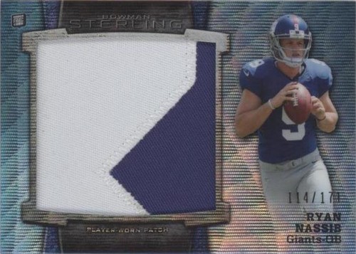 2013 Bowman Sterling Ryan Nassib #BSJRP-RN