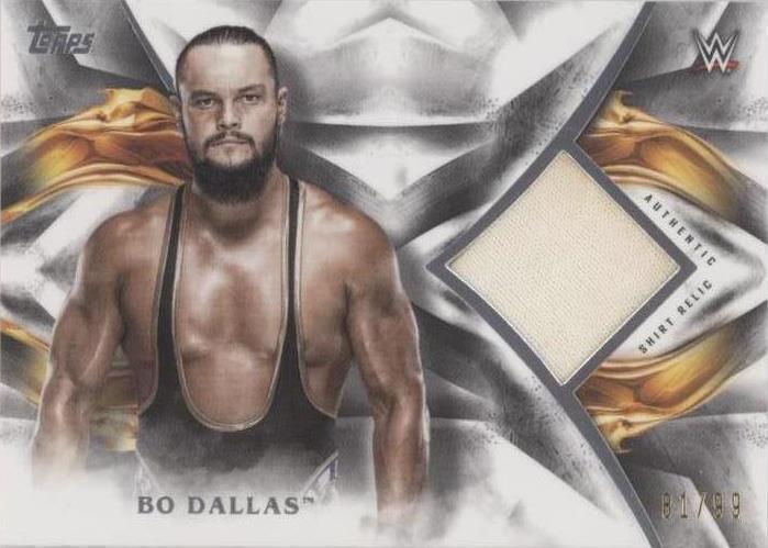 2019 Topps WWE Undisputed - Bo Dallas #UR-BD