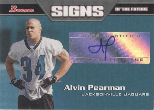 2005 Bowman Alvin Pearman #SF-AP