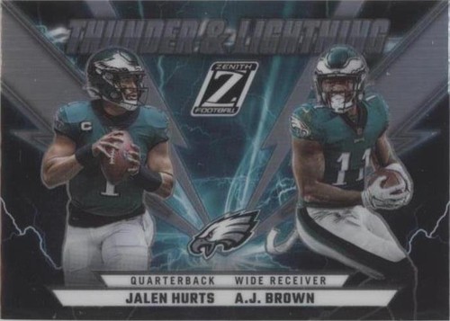 Jalen Hurts D'Andre Swift 2023 Panini Zenith #17 Thunder