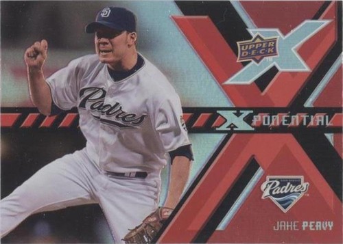 2008 Upper Deck X - Jake Peavy #X-PE