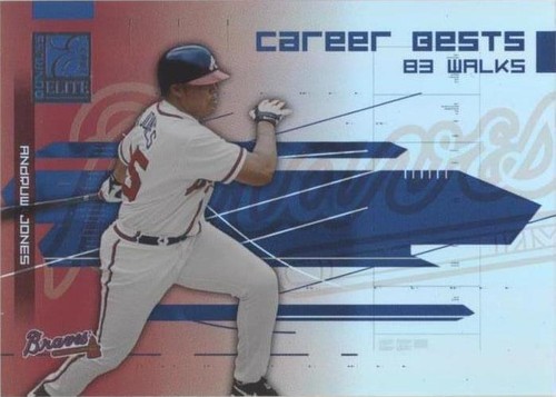 2003 Donruss Elite - Andruw Jones #CB-4