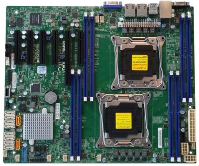 BNIB SuperMicro X10DRLi w/ 2x E5-2630V4 procs & 128GB RAM Server Combo
