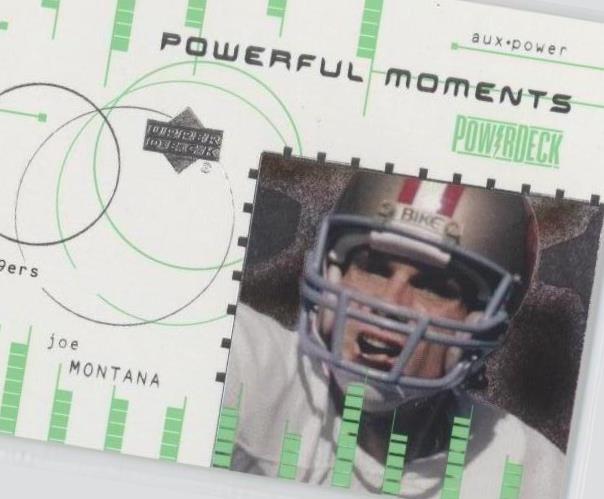 1999 Upper Deck Powerdeck Joe Montana #AUX-P1