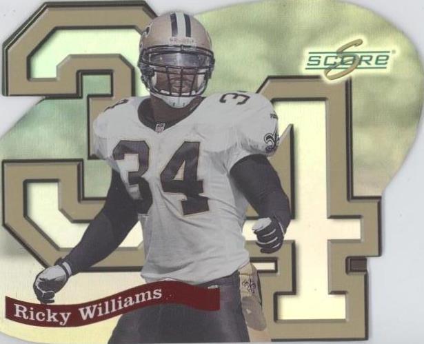 1999 Score Supplemental Ricky Williams #BN24