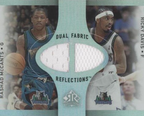 2006-07 Upper Deck Reflections - Ricky Davis/Rashad McCants #DR-DM