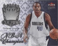 2007-08 Fleer Ultra - Devean George #SC-24