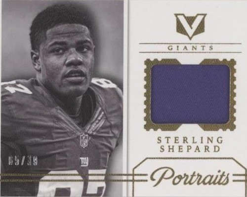 2017 Panini Vertex Sterling Shepard #PT-38