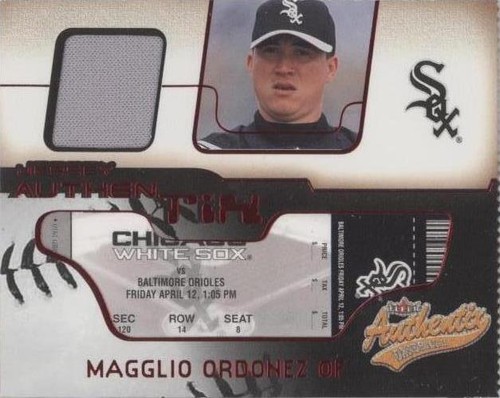 2002 Fleer Authentix - Magglio Ordonez #JA-MO
