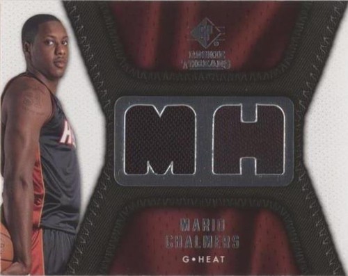 2008-09 SP Rookie Threads - Mario Chalmers #RT-MC