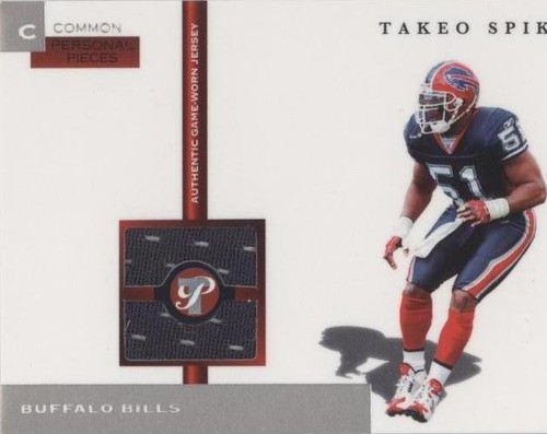 2005 Topps Pristine Takeo Spikes #PPC-TS