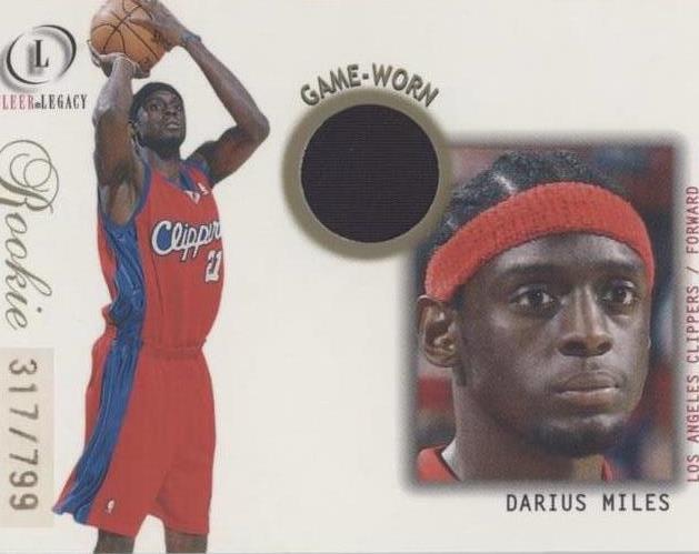 2000-01 Fleer Legacy - Darius Miles #93