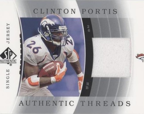 2003 SP Authentic Clinton Portis #JC-PO