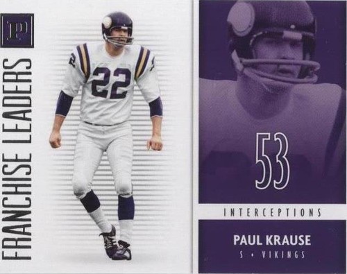2018 Panini Paul Krause #FL-PK