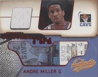 2001-02 Fleer Authentix - Andre Miller #JA-AM